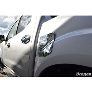 Chrome Fuel Filler Cap Cover Trim For Nissan Navara NP300 2016+