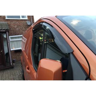 Tinted Acrylic Window Deflectors For Ford Transit Tourneo Custom 2013 - 2018