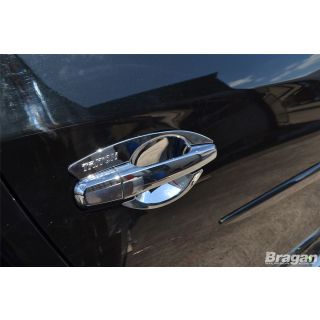 Door Handle Cover 4pcs Set Chrome For Mitsubishi L200 Triton Strada 2015-2019