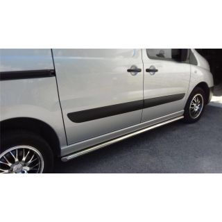 Chrome Stainless Steel Side Bars + Down Lights For Citroen Berlingo LWB 2019+