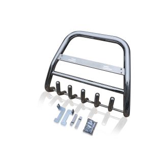 Chrome Stainless Steel High Bull Bar Abar For Mitsubishi L200 2015-2019 Detachable