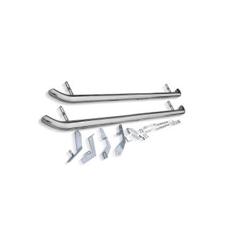 Chrome Stainless Steel Side Bars For Citroen Berlingo 2019+ CURVED Ends