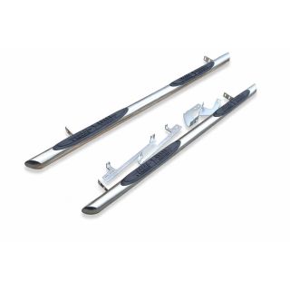 3" Chrome Stainless Steel Side Bars + 4 Step Pads For Citroen Berlingo SWB 2019+ Van Accessories