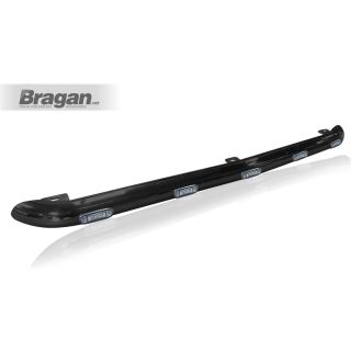 Black Roof Light Bar + LEDs For Ford Transit MK8 2014-2021 Van Front Medium High