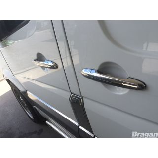 Chrome Door Handle Cover Trim Piece 8pce Set For Mercedes Sprinter 2014-2018