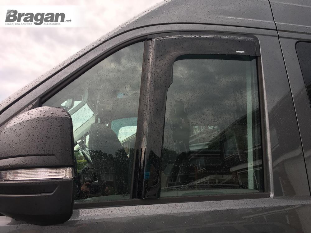 Window Deflectors - Adhesive To Fit Ford Transit Tourneo Custom 18