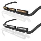 Black Stainless Roof Bar + LEDs + LED Spot Bars For Iveco S-Way AT Sleeper Cab