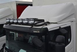 To Fit MAN TGS Low Day Cab Steel Roof Light Bar Jumbo Spots Flush LED 