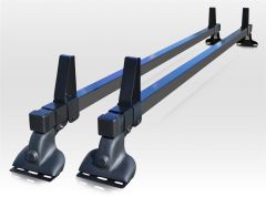 To Fit 1995 - 2007 Peugeot Expert Roof Rack Bars - 2 Bar System + Load Stops