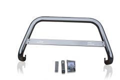 Bull Bar For Mitsubishi L200 2005-2012 A Bar Front Stainless Steel - Detachable