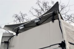 High Rear Roof Bar + LEDs + Spots For MAN TGX 2015-2023 Euro6 XXL, XLX Cab
