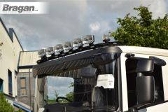 Roof Light Bar - BLACK + LEDs For Scania New Generation P, G & XT Series