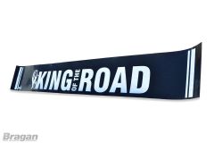 UV Rubber King Of The Road Rear Trailer Mudguards 240x35cm