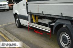 Side Bars For 2018+ Mercedes Sprinter SWB Chassis Cab