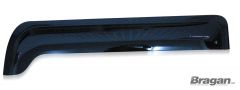 To Fit 2009+ Scania P, G, R, 6 Series Smoke Tinted Window Deflectors - Adhesive
