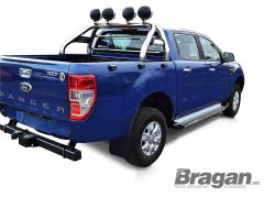To Fit 2016+ Ford Ranger Sport Roll Bar + Spots