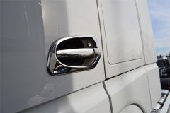 To Fit Mercedes Actros MP4  Door Handle Cover 4pc Set Stainless Steel Chrome Trim