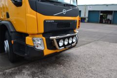 To Fit Volvo FL 2006+ Grill Light Bar A + 4 x Round Spot Lamps