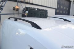 Roof Rails - BLACK For VW Caddy Maxi LWB 2015 - 2021 