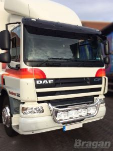 To Fit Foden Alpha Low Cab Tinted Acrylic Sun Visor