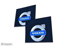 2pc Pair UV Volvo Rear Mudguards 60x50cm