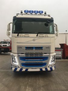 Roof Bar + LED + Spots For Volvo FH4 2013-2021 Low Standard Sleeper Cab 