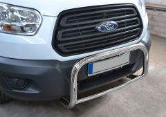To Fit 2014+ Ford Transit MK8 Low Bull Bar / A Bar