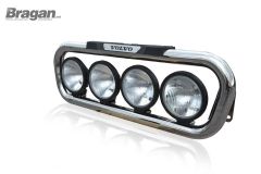 To Fit Volvo FM Series 2 & 3 Grill Light Bar B + Round Spot Lamps + Step Pad