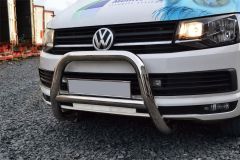 Low Bull Bar - EU / EC APPROVED For Volkswagen Transporter T5 2010 - 2015 