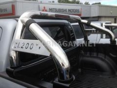 Roll Bar + Jumbo Spot Lights + Brake Light For Mitsubishi L200 Triton Sport 2005 - 2015