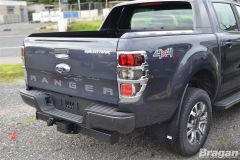 To Fit 2016+ Ford Ranger Chrome Rear Tail Light Trim