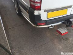 To Fit 2014 - 2017 Volkswagen Crafter MWB Rear Corner Bars
