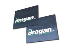 2pc Pair UV Rubber Bragan Print Rear Mudguards 60x50cm