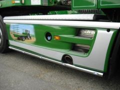 To Fit Volvo FM Series 2 & 3 4x2 Side Bars + LED