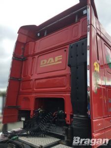 To Fit DAF XF 106 2013+ Space Cab Stainless Steel Perimeter / Wind Kit + LEDs