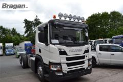 Roof Light Bar + LEDs + Round LED Spots x6 + Amber Beacons For Scania New Generation P, G & XT Series