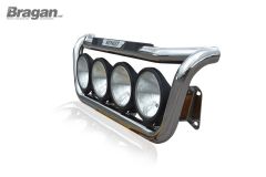 To Fit Renault Magnum Grill Bar D + Round Spot Lamps + Side LEDS