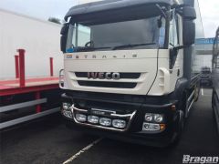 To Fit Iveco Stralis Cube + Hi-Way Active Day Grill Light Bar C + 4 Spots