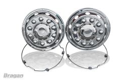 22.5" Universal Front Wheel Trim Covers