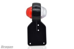 12 / 24v Red / White LED Side Marker Stalk Lamps