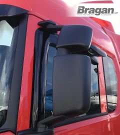 To Fit New Generation 2017+ Scania R & S Smoked  Window Deflectors - Adhesive
