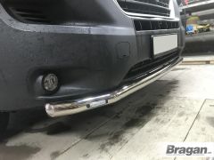 To Fit 2014+ Fiat Ducato Spoiler Bar + LEDs