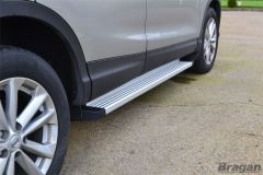 Running Boards + LED To Fit Nissan Qashqai 2014-2021