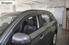 Window Deflectors For Mitsubishi Outlander 2012 - 2021 Adhesive