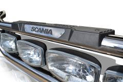 To Fit Scania 4 Series Grill Light Bar C + Jumbo Spots + Step Pad + Side LEDs