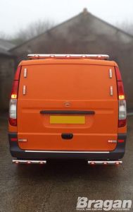 To Fit 2014+ Mercedes Vito / Viano Rear Roof Light Bar + LEDs