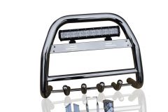 Bull Bar + 17.5" LED Light Bar x1 For Ford Ranger 2006 - 2012 A Bar - Detachable