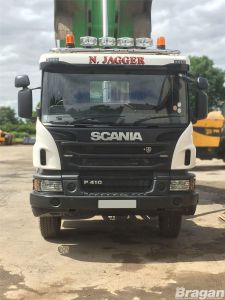 To Fit Scania 4 Series Day / Low Cab Roof Light Bar + Slim LED