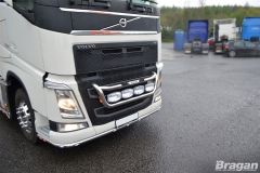 Grill Bar C + Step Pad + Amber Side LEDs For Volvo FH4 2013 - 2021