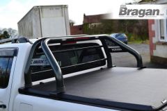 2016 - 2023 Volkswagen Amarok Sport Roll Bar + LEDs + Brake Light - BLACK